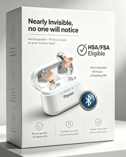 🔥 Thysac PRO Bluetooth Hearing Aids