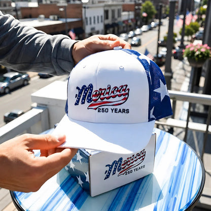 🔥 49% OFF TODAY! 🇺🇸 Celebrate 'Merica's 250 Years with This Iconic Trucker Hat. Breathable, Lightweight, and Built to Last. Get Yours Before the Sale Ends!