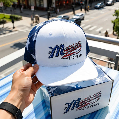 🔥 49% OFF TODAY! 🇺🇸 Celebrate 'Merica's 250 Years with This Iconic Trucker Hat. Breathable, Lightweight, and Built to Last. Get Yours Before the Sale Ends!
