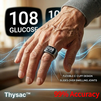 🔥 75% OFF Launch Offer🏆Thysac™ G1 Non-Invasive Smart Ring