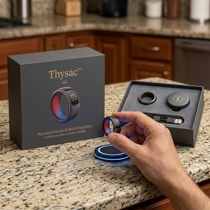 🔥 75% OFF Launch Offer🏆Thysac™ G1 Non-Invasive Smart Ring