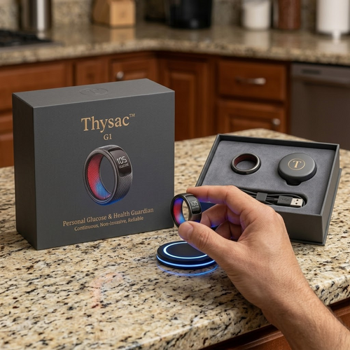 🔥 75% OFF Launch Offer🏆Thysac™ G1 Non-Invasive Smart Ring