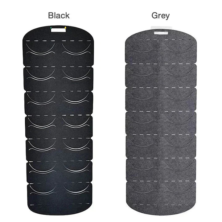 2026🔥Premium 14-Pocket Hanging Hat Organizer – Snag-Free Felt Storage for Caps