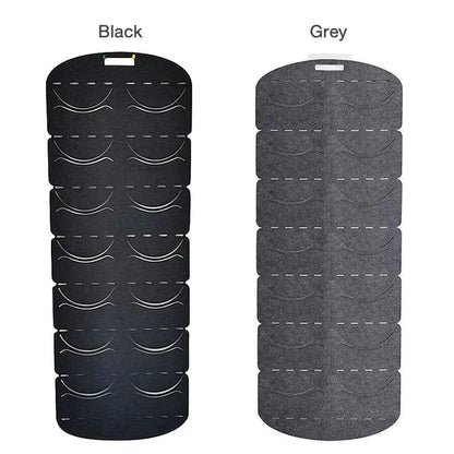2026🔥Premium 14-Pocket Hanging Hat Organizer – Snag-Free Felt Storage for Caps